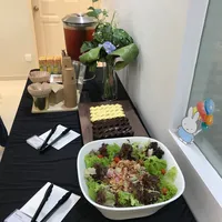 Click to see Waldorf Salad <i>fruit and nut salad with turkey ham</i>