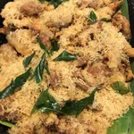 Deep Fried Soft Shell Crab with Chicken Floss 鸡肉松软壳蟹