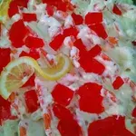 什果沙律虾球 (去壳) Salad Prawn w/ Cocktail (De-Shell)
