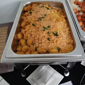 Cornflake-Crusted Fish <i>with curry leaf and chicken floss</i>