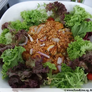 Thai Gai Yang Salad <i>thai grilled chicken pasta salad</i>