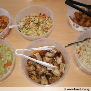 QQ Gua Zai Meat Fried Rice (Veg)