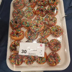 Mini Donut with Rainbow Toppings
