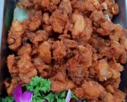 Salted Egg Chicken 咸蛋鸡 | Customer Photo | Xin Yi Pin Catering Pte Ltd