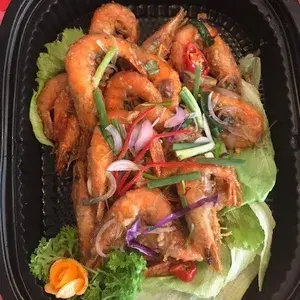 蒜茸虾碌 Fried Prawn w/ Garlic