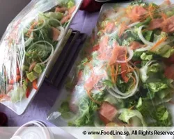 Chef Caesar Salad with Smoked Salmon | Customer Photo | Spark and Flame Catering (The Flame Cafe N Spark Restaurant)