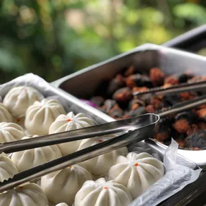 Steam BBQ Chicken Pau
