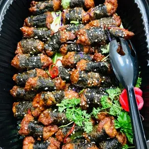 Seaweed Chicken w/ Teriyaki Sauce 日式照烧紫菜鸡柳