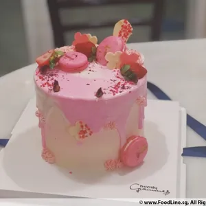 1x Rose Lychee Cake @$65