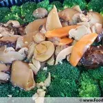 三菇西兰花 Broccoli w/ Assorted Mushroom