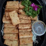 Signature Carrot Cake with Sweet Sauce