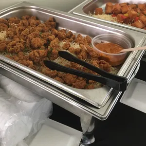 Garlic Parmesan Karaage <i>japanese fried chicken with harissa dip</i>