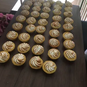 Mini Lemon Curd Tart (V) <i>with torched italian meringue</i>