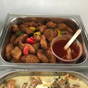 Seafood Croquette <i>with fresh fruit bbq sauce</i>