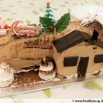 Chocolate Log Cake (1kg)