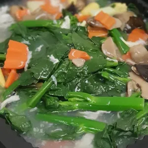 Hong Kong Kailan with Mushroom
