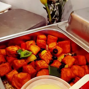 Codfish Tofu Bites <i>with lemon cheese dip</i>