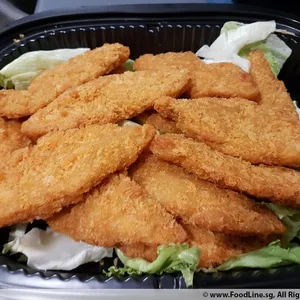 Breaded Fish Fillet w Tartar Dip