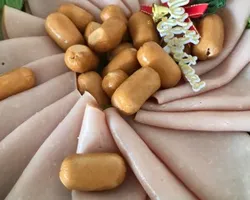 X’mas Platter <i>(Chicken Honey Ham & Mini Sausages)</i> | Customer Photo | ECreative Catering Pte Ltd