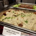 Oven Baked Chicken with Mushroom Sauce