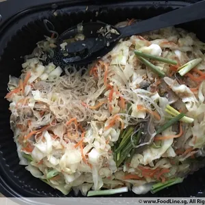 Fried Cabbage with Tang Hoon •包菜冬粉
