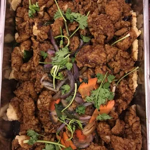 黑椒鱼片 Fried Black Pepper Sliced Fish