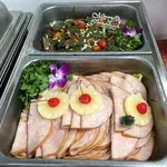 Premium Honey Baked Chicken Ham with Pineapple Sauce