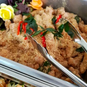 Fish Fillet w Buttered Oatmeal 椰香麦片鱼柳