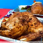 Roast Turkey with Mushroom Stuffing & Pan Gravy 欧式烧蘑菇馅火鸡