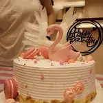 1x Flamingo Cake @$68 (Size: 9 Inch) (Flavours : Cookies and Cream)