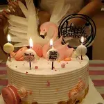 1x Flamingo Cake @$68 (Size: 9 Inch) (Flavours : Cookies and Cream)
