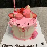 1x Rose Lychee Cake @$65