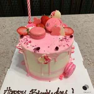 1x Rose Lychee Cake @$65