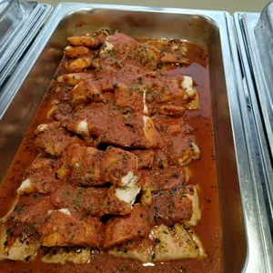 Pan Seared Dory in Red Pesto