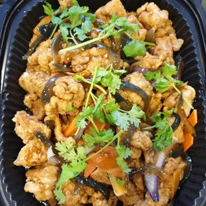 姜葱炒鸡 Chicken w/ Onion & Ginger