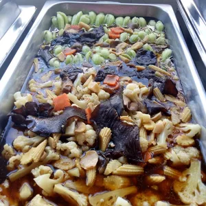 Mixed Vegetable w. Mushroom鲜菌杂锦蔬菜