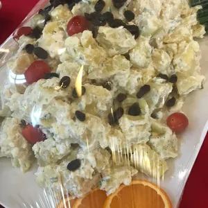 Potato Salad with Raisins