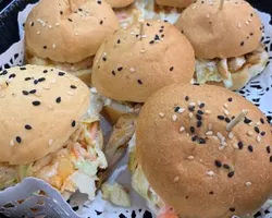 Pulled Chicken BBQ Mini Burger | Customer Photo | Stamford Catering