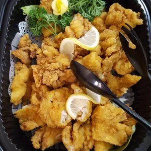 Fish Fillet w/ Cocktail Sauce 鸡尾汁鱼排