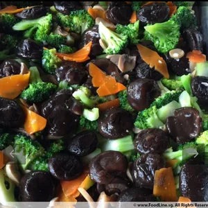 Broccoli w/ Mushroom • 双菇兰花(Chef's Recommended)