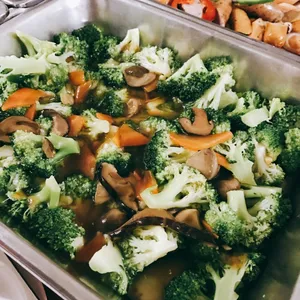 Stir Fried Garden Vegetables with Mushrooms