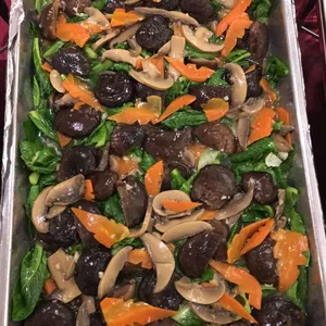 Kailan w/ Mushroom • 双菇芥兰