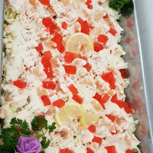 什果沙律虾球 (去壳) Salad Prawn w/ Cocktail (De-Shell)