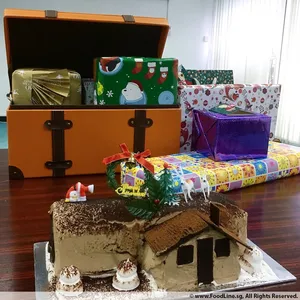 Chocolate Log Cake (1kg)