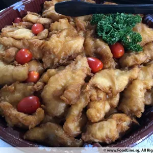 Dory Fillet with Butter Cream Sauce