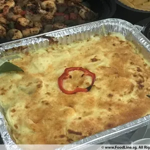 Potato Shiitake Au Gratin