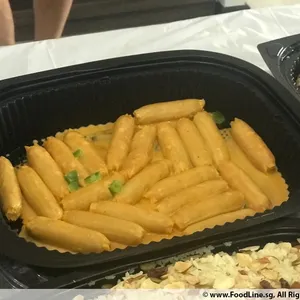 Chipolata Sausage in Nacho Cheese Sauce