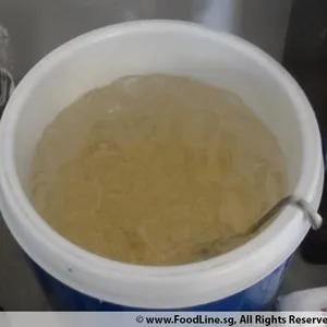 龙眼杏仁豆腐 Almond Jelly Longan