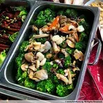 发菜带子西兰花 Broccoli w/Scallop & “Fa Chye”