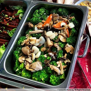 发菜带子西兰花 Broccoli w/Scallop & “Fa Chye”